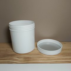 300gのインクのマスクの粉の缶の広口のプラスチックの瓶の直口の瓶の粉の瓶の色の漂白する粉の瓶