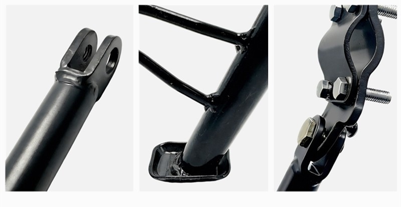 Install Anti-Slip Side Stand for Electric Scooter Modification, Side Kickstand, Side Support Leg, Single Side Support