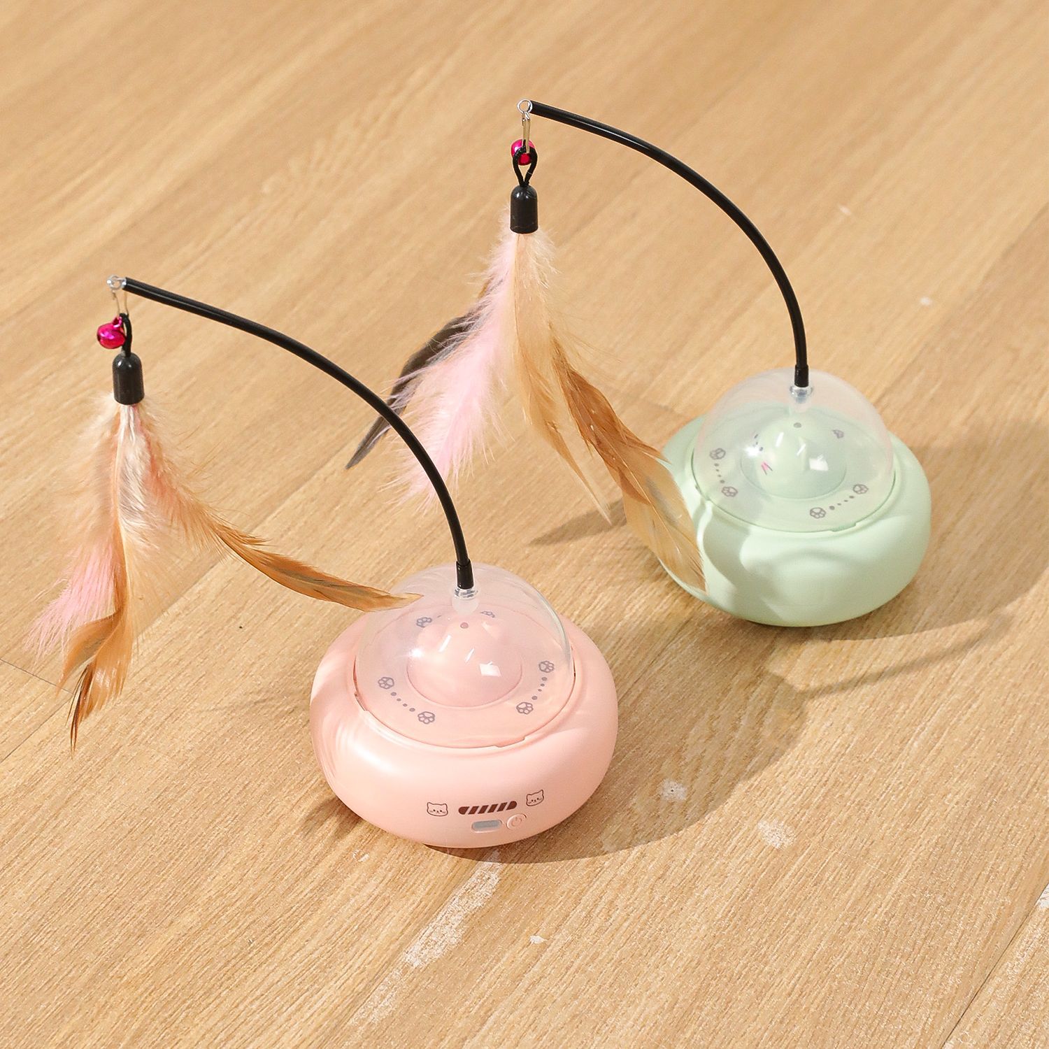 Suministros para gatos, juguetes para gatos, palos para gatos divertidos, luz láser para autos, carga eléctrica automática inteligente infrarroja, para aliviar el aburrimiento