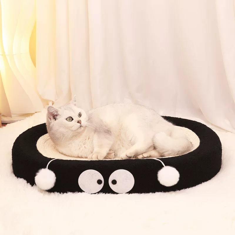 Кат grabbing the sword of swords and hemp pots, a large hemp rope, grabbing the four seasons universal cat nest cat's claw board, sword pot, hemp pot, cat toy