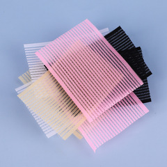 Izilin Colorful Nylon Curl Strips with Adhesive Black Hooked Fringe Clips Self-Adhesive Eyebrow Strips