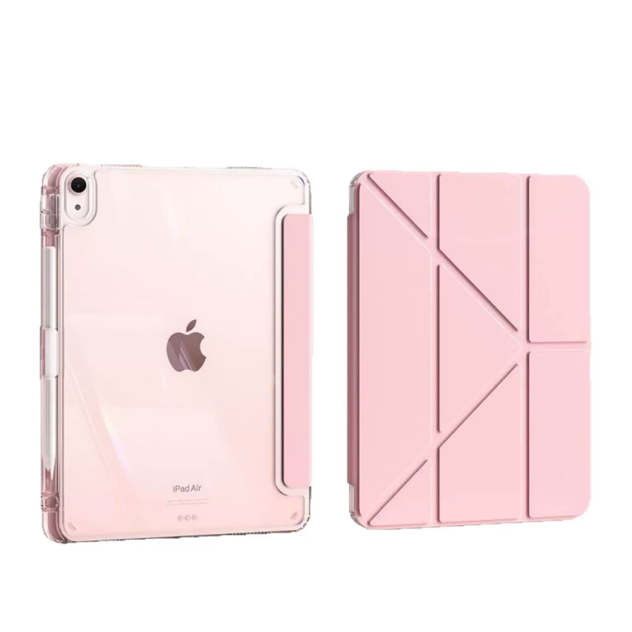 Магнитный Y-складной чехол для iPad с отсеком под стилус, совместим с 11-дюймовым iPad Pro/Air/Mini, разные цвета