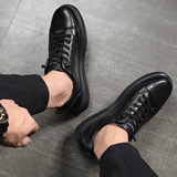 Кожаные кроссовки, мужская универсальная повседневная обувь, воловья кожа, премиум класс, из натуральной кожи