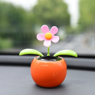 Car Dashboard Ornament Car | Car ornaments - apple-blossom-orange