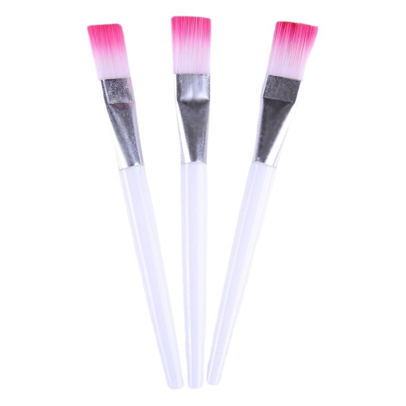 Источник Мягкая маска для маски для волос Белый стержень Порошковый стержень прозрачный стержень Нейлоновая маска для маски для волос Инструмент для макияжа