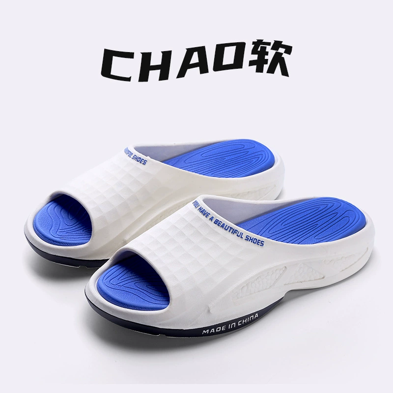 Летние модные спортивные тапочки на платформе, нескользящие, для дома, большие размеры, оптовая продажа