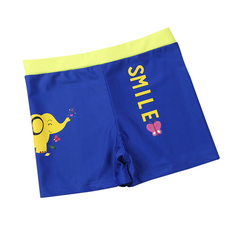 Pantalones de baño para niños lindos niños pequeños y medianos niños ángulo plano rápido secado verano impresión de dibujos animados pantalones de baño para niños trajes de baño para bebés