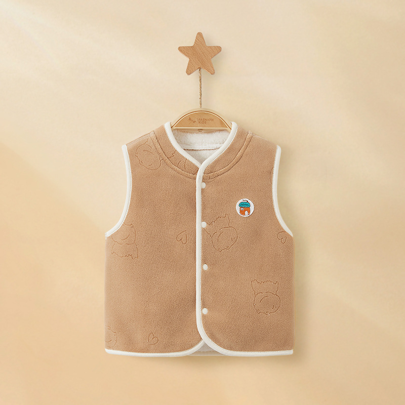 Primavera, otoño, invierno, chaleco de bebé, chaleco de invierno para niños pequeños, chaleco de hombro caliente para niños