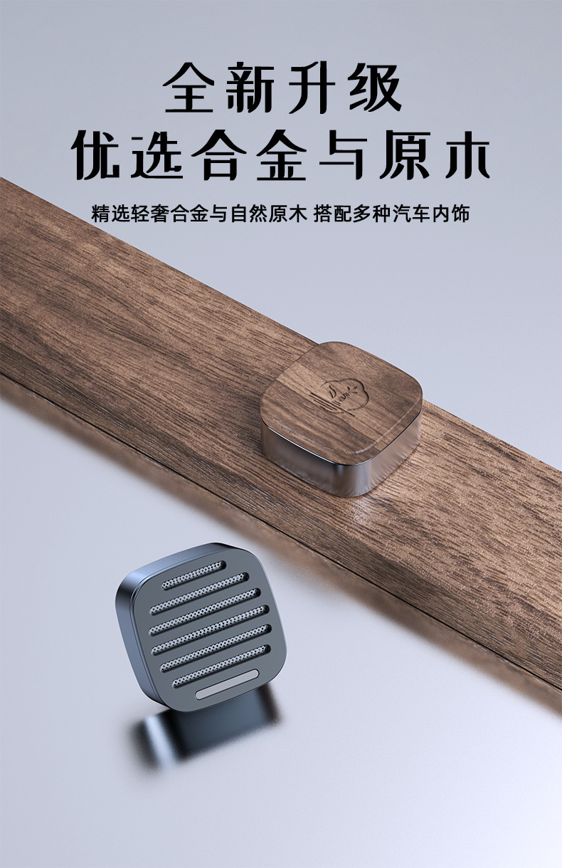 New Air Vent Car Fragrance High-End Fragrance Tablets Diffuser Cross-Border Fragrance Car Fragrance Car Air Freshener