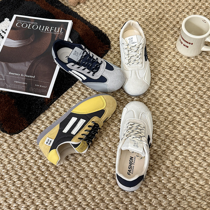 2025 New Autumn Thin-Soled Height-Increasing Shoes, Women's Fashionable Versatile Casual Soft-Soled German Training_vogvips.com