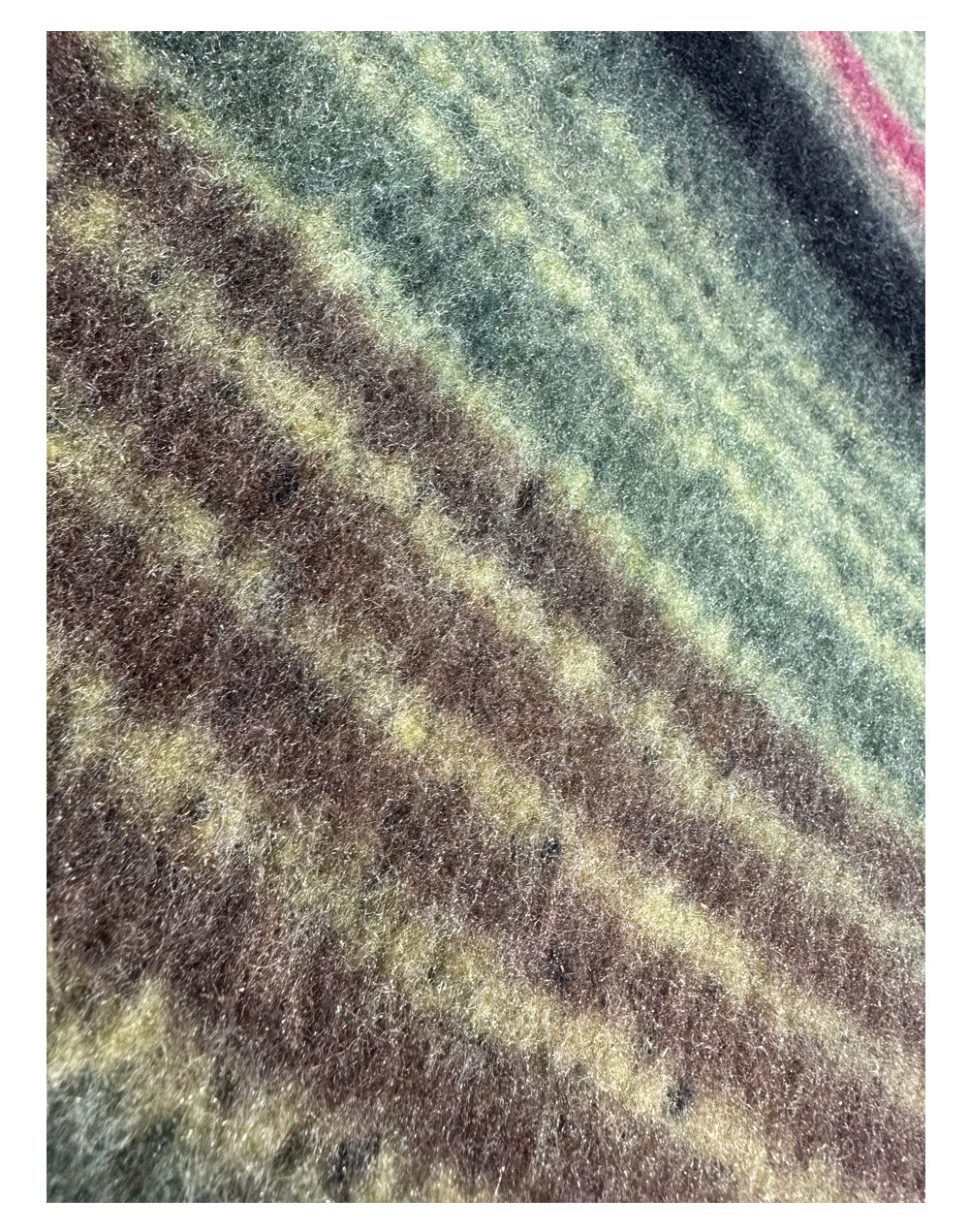 Neuer Designerschal aus Wollmischung mit Saturn-Streifen für Damen mit weichem Latz für winterliche Atmosphäre_voghion.com