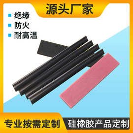 厂家全导电硅胶条胶条 LCD硅胶单双面发泡硅胶条透明夹层垫条