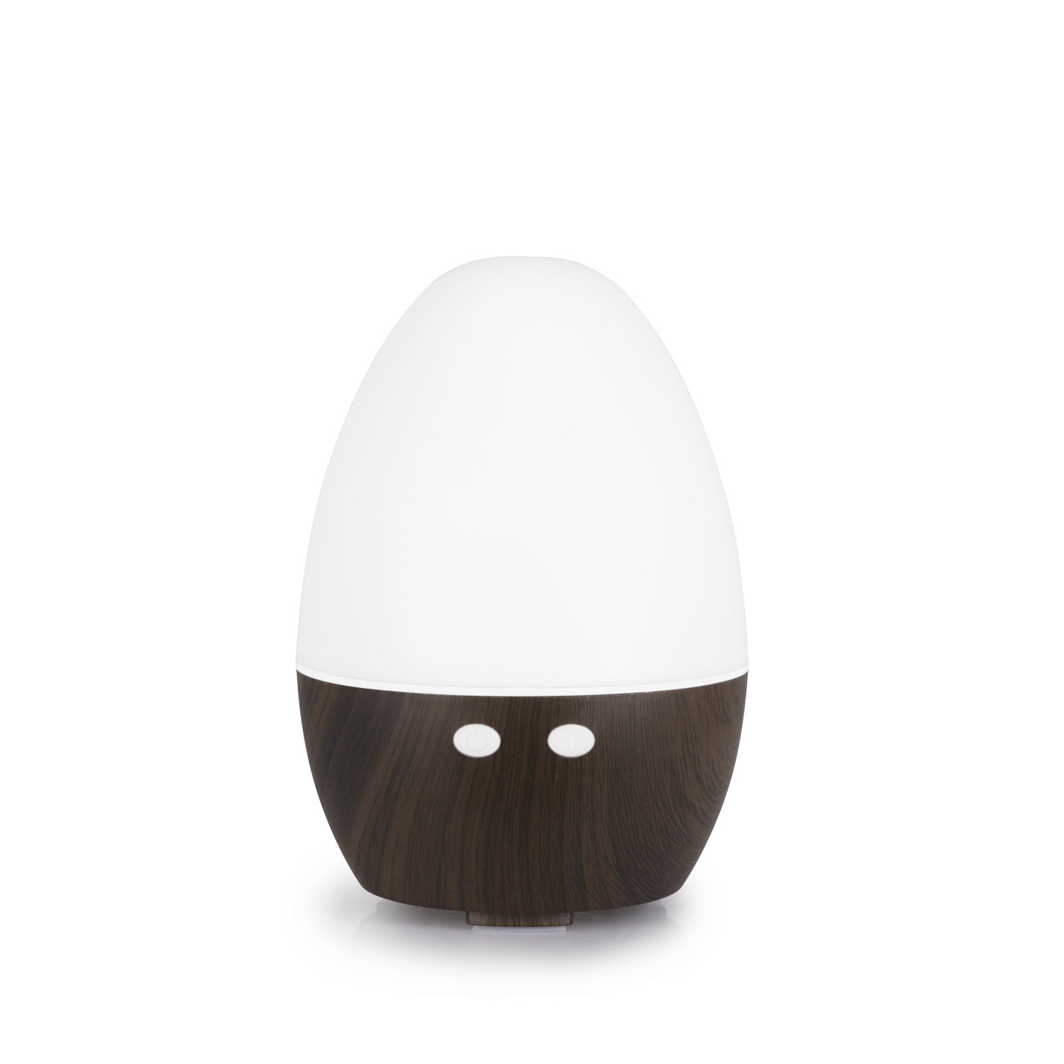 Venta caliente de la fábrica 5V huevo grano madera ronda humidificador USB colorido hogar pequeño mini aceite esencial máquina aromaterapia