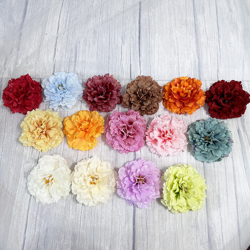 Cross-border New Product Simulation Hibiscus Peony Flower Wedding Film Studio Road-guiding Flower Hotel Arrangement Garland Accessories Decorative Flower