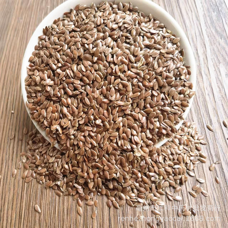 Brown Flax Seeds Ya Ma Zi 亚麻籽 Whole Raw Seeds for Baking and Culinary Use quality and texture