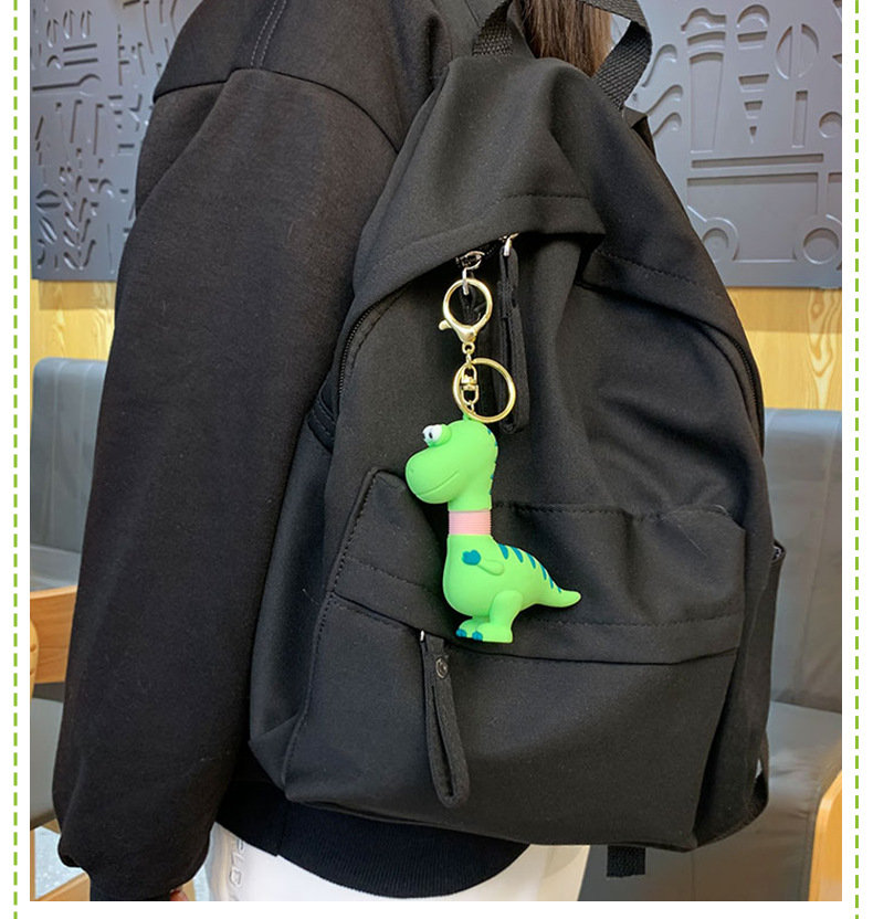 Cartoon Style Dinosaur Pvc Unisex Bag Pendant Keychain display picture 1