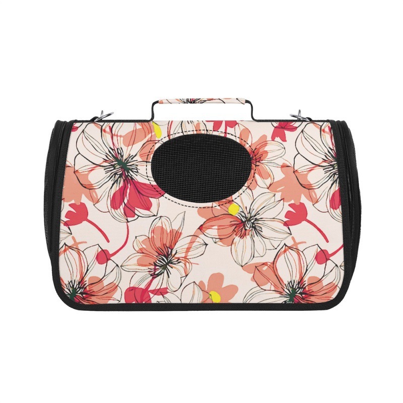 Handheld bag to go out, print