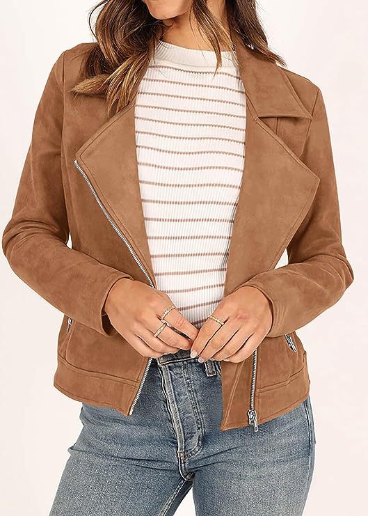 Women's Casual Solid Color Pocket Zipper Coat display picture 16
