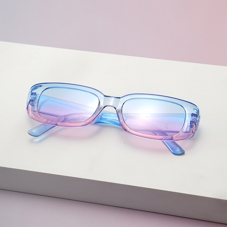 Gafas de sol cuadradas UV400 para hombre y mujer image 45