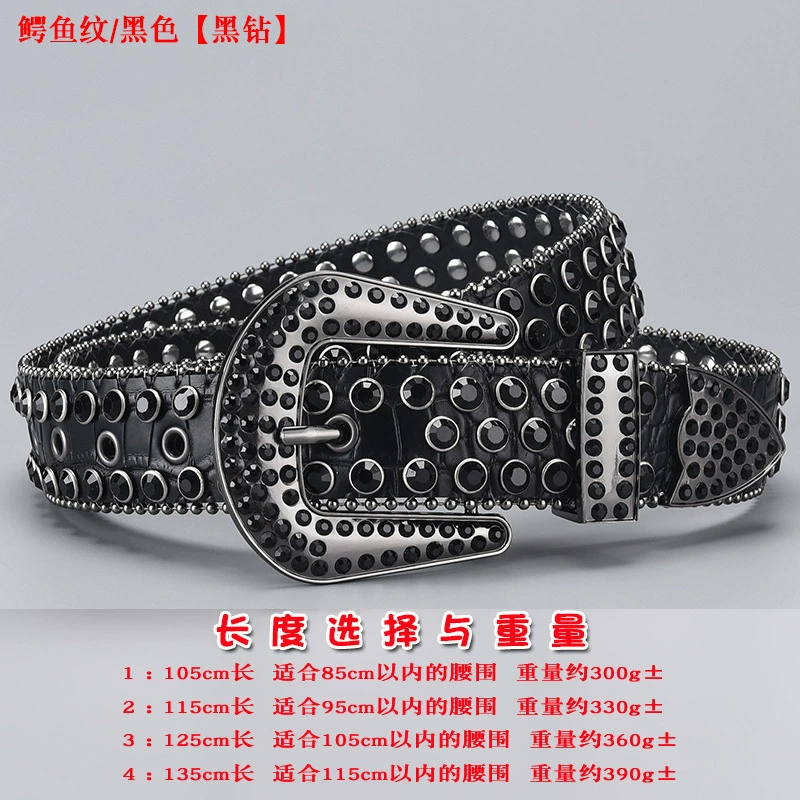 Пояс 3 шт, пояс из акрилового страза в форме diamonds, панк стиль, длины 105–135 см