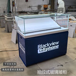 新款手机展示柜台阶梯式柜钢化玻璃柜数码产品陈列柜精品柜