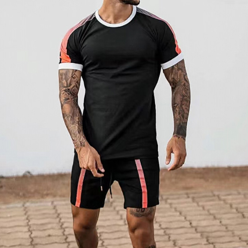 Men's Solid Color Shorts Sets Men's Clothing display picture 9