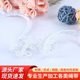厂家花边扣眼松紧带内衣内裤袜子娃衣辅料扣袢扣耳纽扣耳伴松紧带