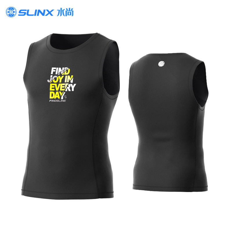 Diving vest SLINX super elastic CR warm close-fitting sleeveless men's rowing clothes snorkeling surfing vest