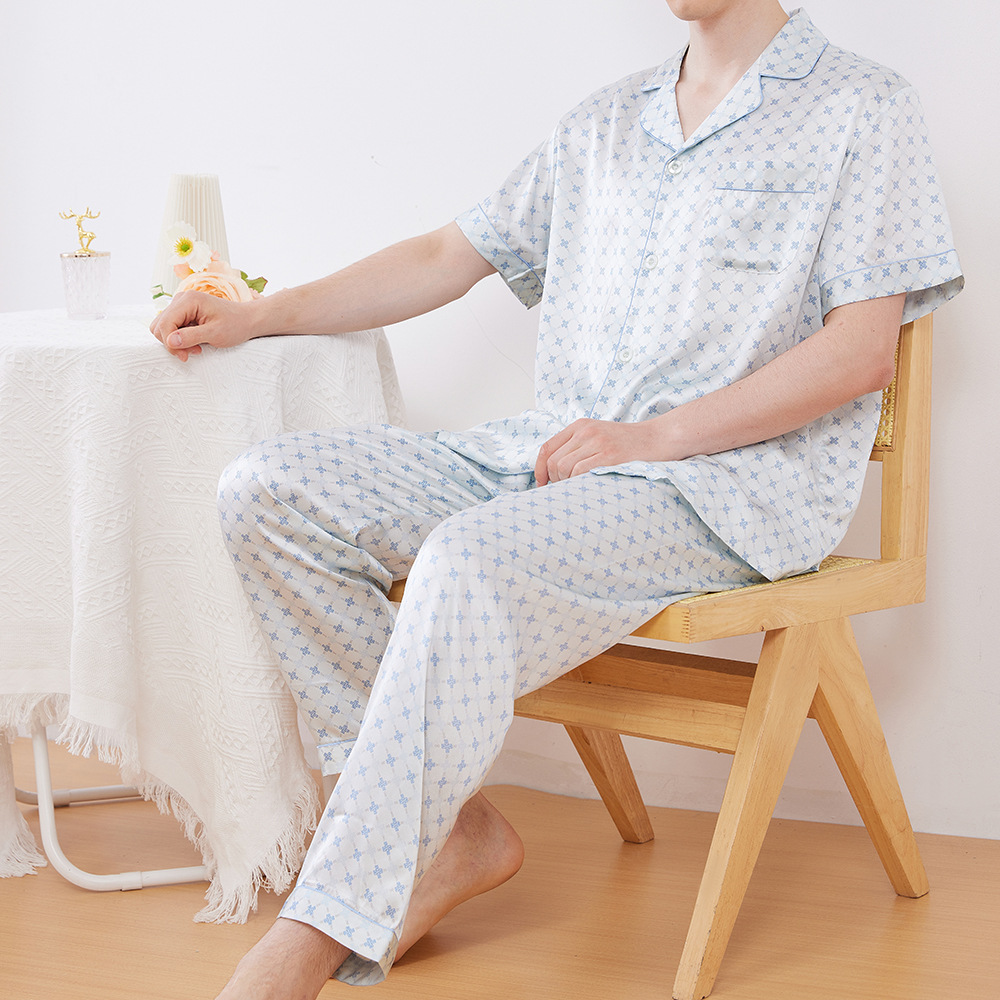 Summer silk thin pijama
