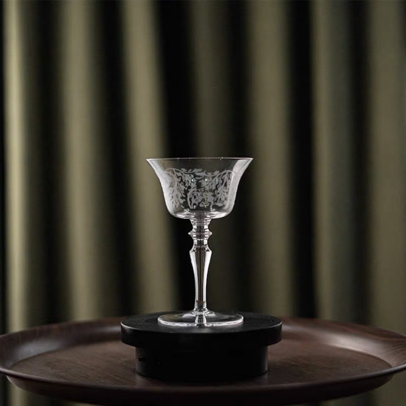 Serie ligera Copa de cóctel de estilo japonés Copa de flores al horno Copa Martini Copa de comandos de Singapur Copa de bebidas largas