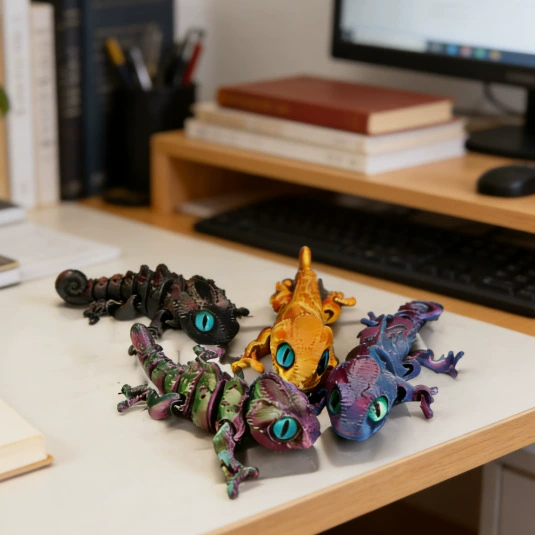 Многосуставной реалистичный аксессуар, настольная игрушка, 3D, подарок на день рождения