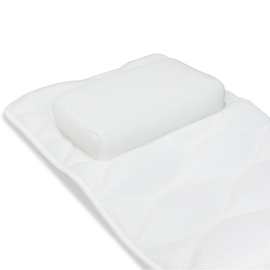 专供 3D透气过水舒适浴缸躺垫 全身贴服带枕头的浴缸枕头 跨境