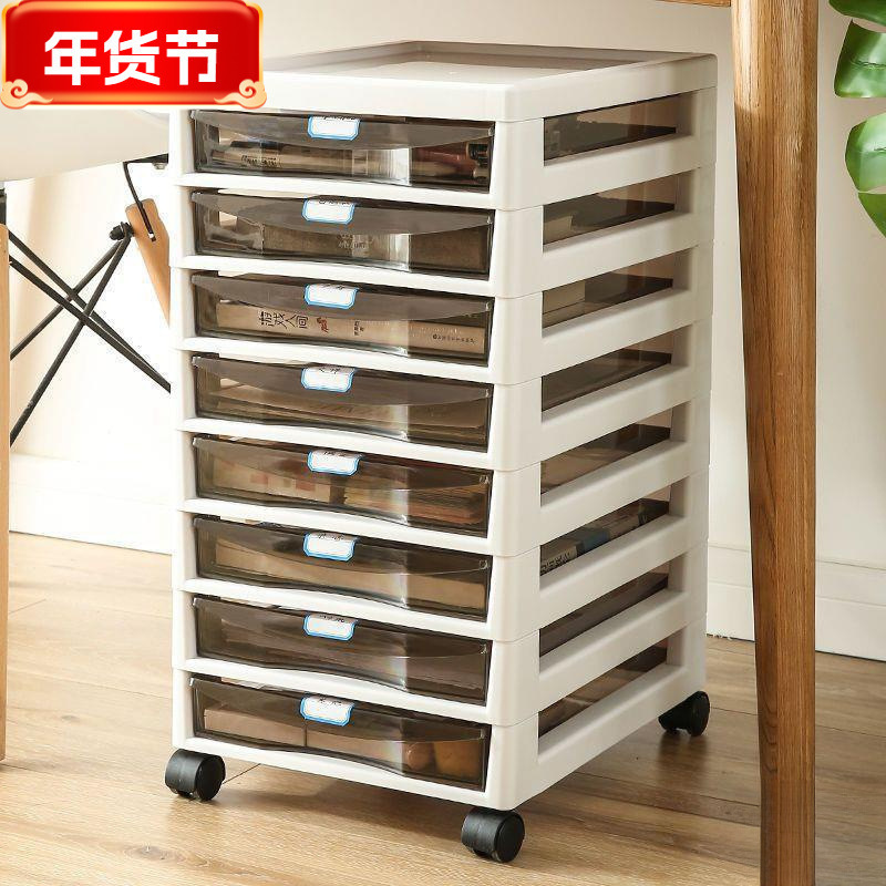 File cabinet table receipt cabinet drawer drawer -type moving wheel…