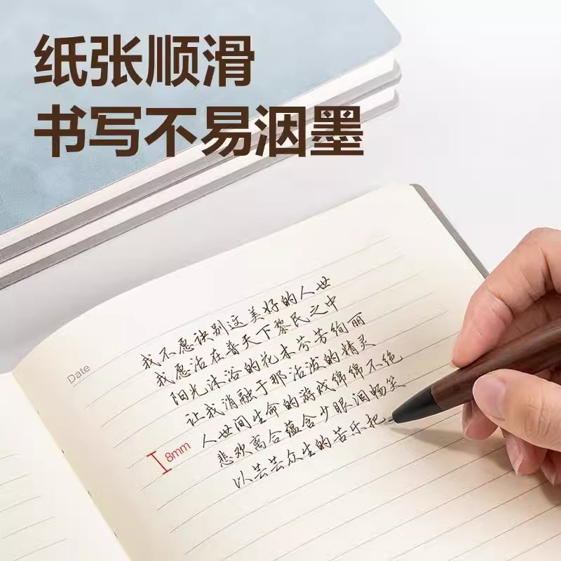 델리 BP103 가죽노트 A5 210MM×143MM 120매 | 노트북 양가죽노트