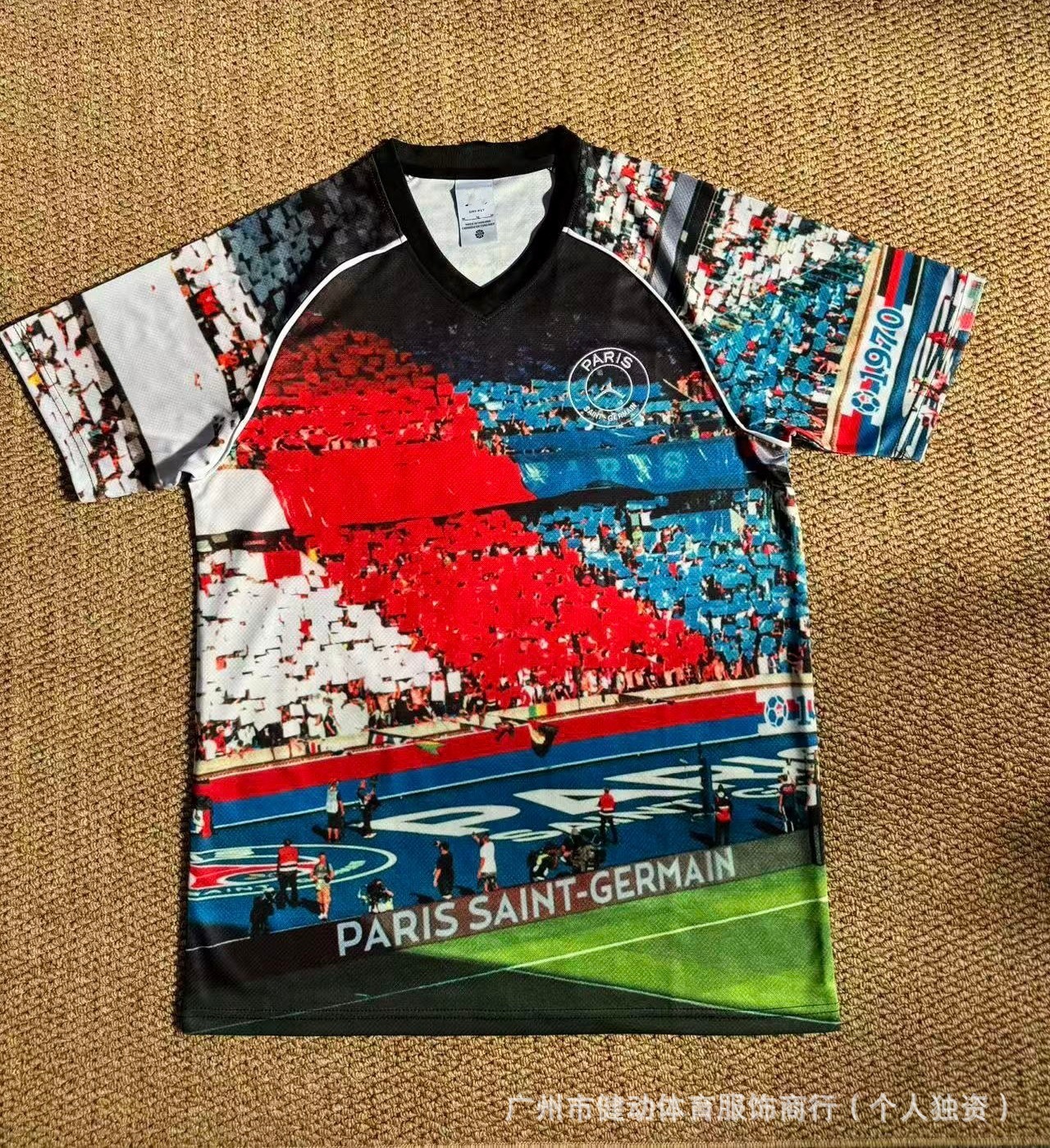 2627 temporada mayorista transfronteriza camiseta de fútbol de mangas cortas para adultos Copa del Mundo fans edición de stock número de impresión