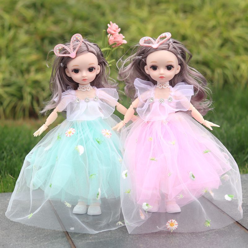 30 centimeter Wedding dolls 12 joint Barbie Toys girl gift Doll princess children gift