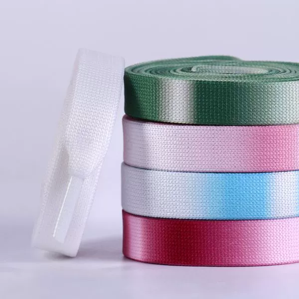 Плоские шнурки ленты, универсальные, assorted colors, длины 130 / 140 см