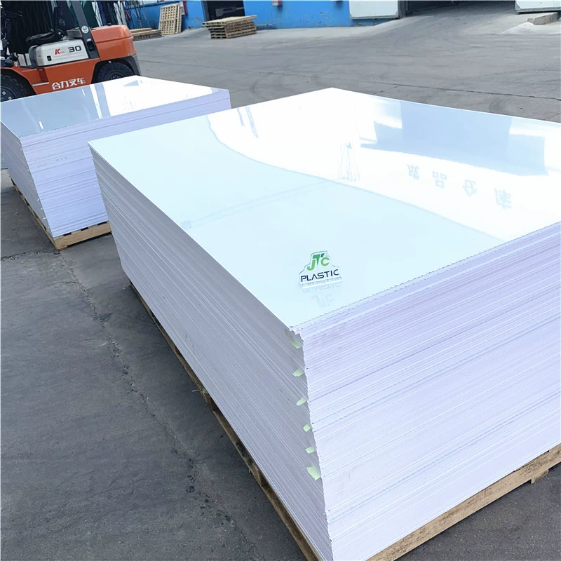 Белая синяя пластиковая экстракционная PVC
