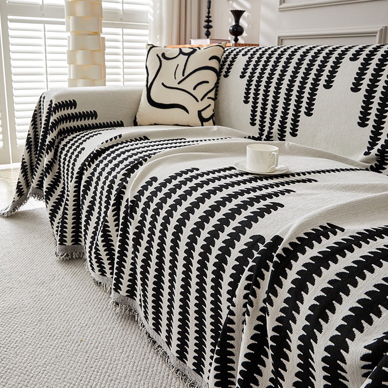 Chenille Sofa Cover, Simple Style, One-Piece Sofa Cover, Cushion, Sofa Cover Cloth, Ins Style, Anti-Cat Scratch Sofa Cushion