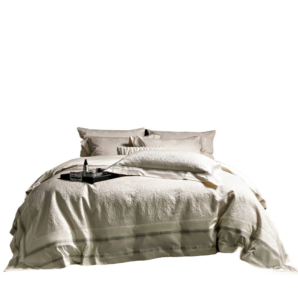 Итальянское высококлассное тату-белье bedding высокий уровень ощущения роскоши наслаждение из чистого хлопка и хлопка хлопок четыре предмета набор Эллис