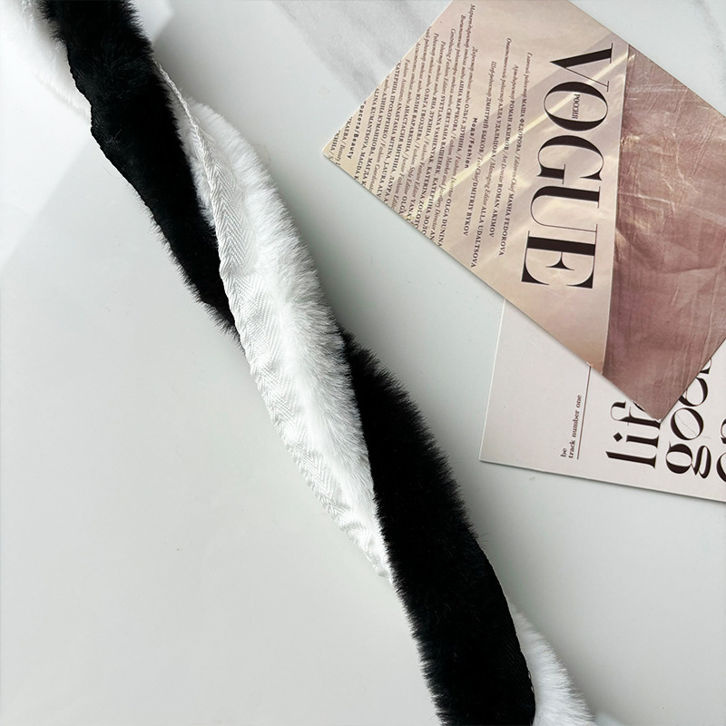 模造レッキスラビットファーエッジアクセサリー diy 衣類毛皮トリム装飾ストリップ毛皮ストリップ衣類パイピング毛皮トリムジュエリーストリップメーカー|undefined