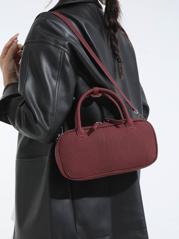 Bolso de bolos de nicho coreano, bolso de bolos retro de alta calidad, bolso de alta calidad.