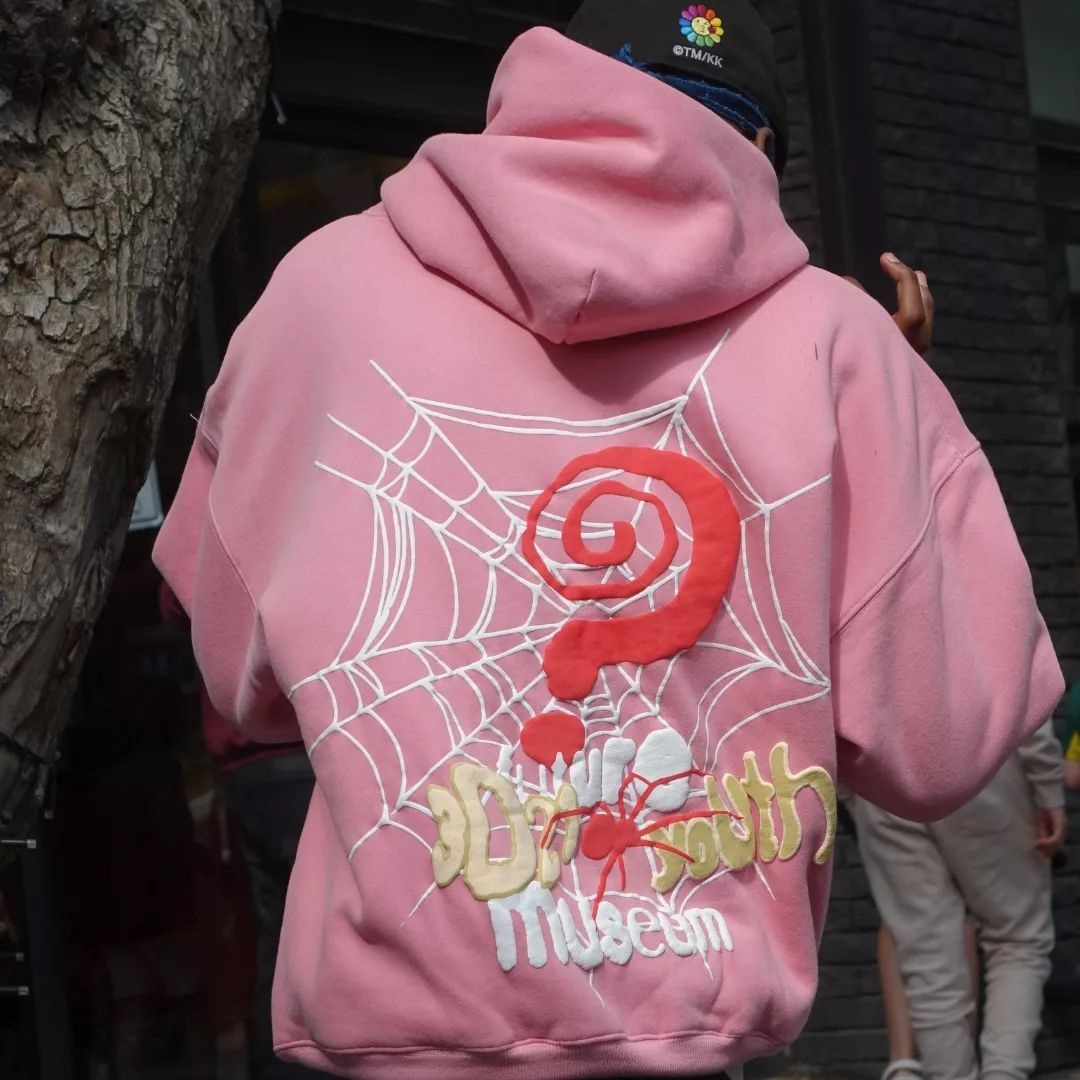 Hoodie Tops Type Hoodies & Sweatshirts Long Sleeve Streetwear Letter Spider Spider Web