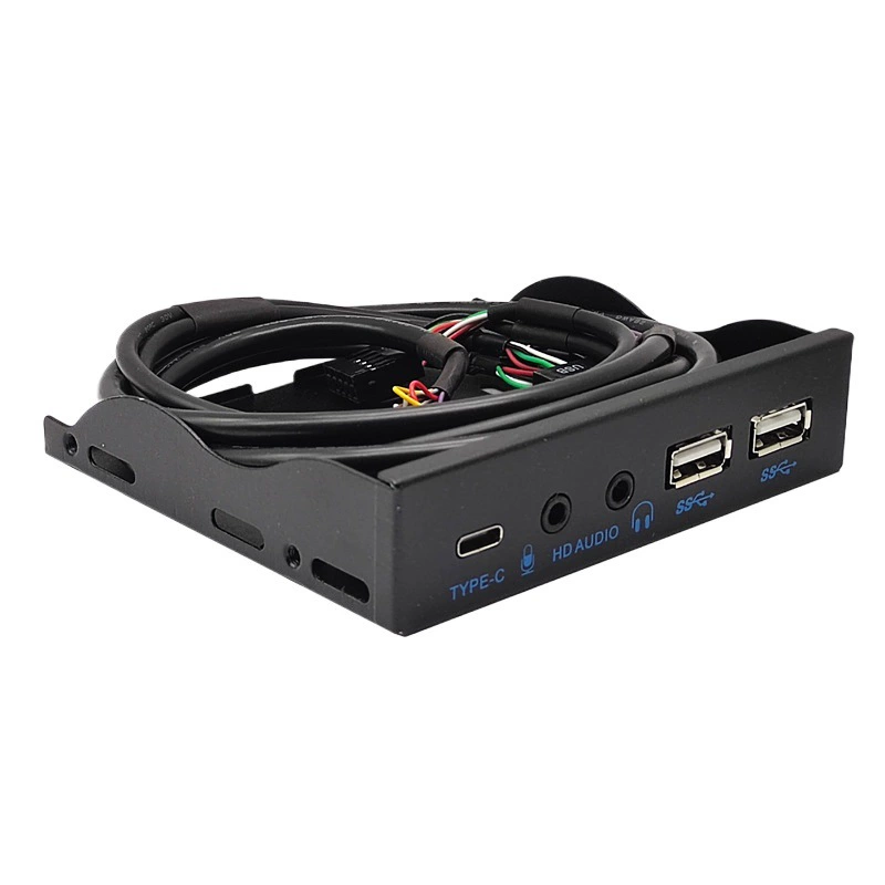 USB3.2 мягкий диск 10Gbps аудио HD-AUDIO фронтальная панель 3.5-дюймовый Type-E/19pin/9 стежков