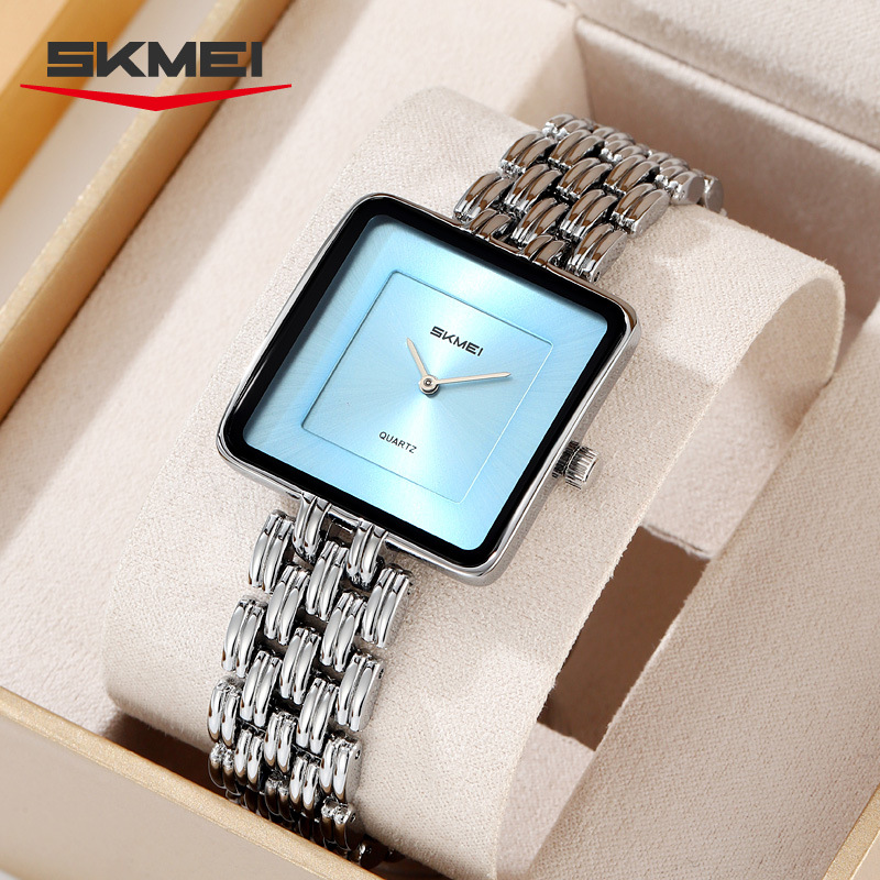 Momento cuadrado reloj de dama de alta sensación de negocios simple reloj de cuarzo impermeable regalos al por mayor transfronterizos personalizados
