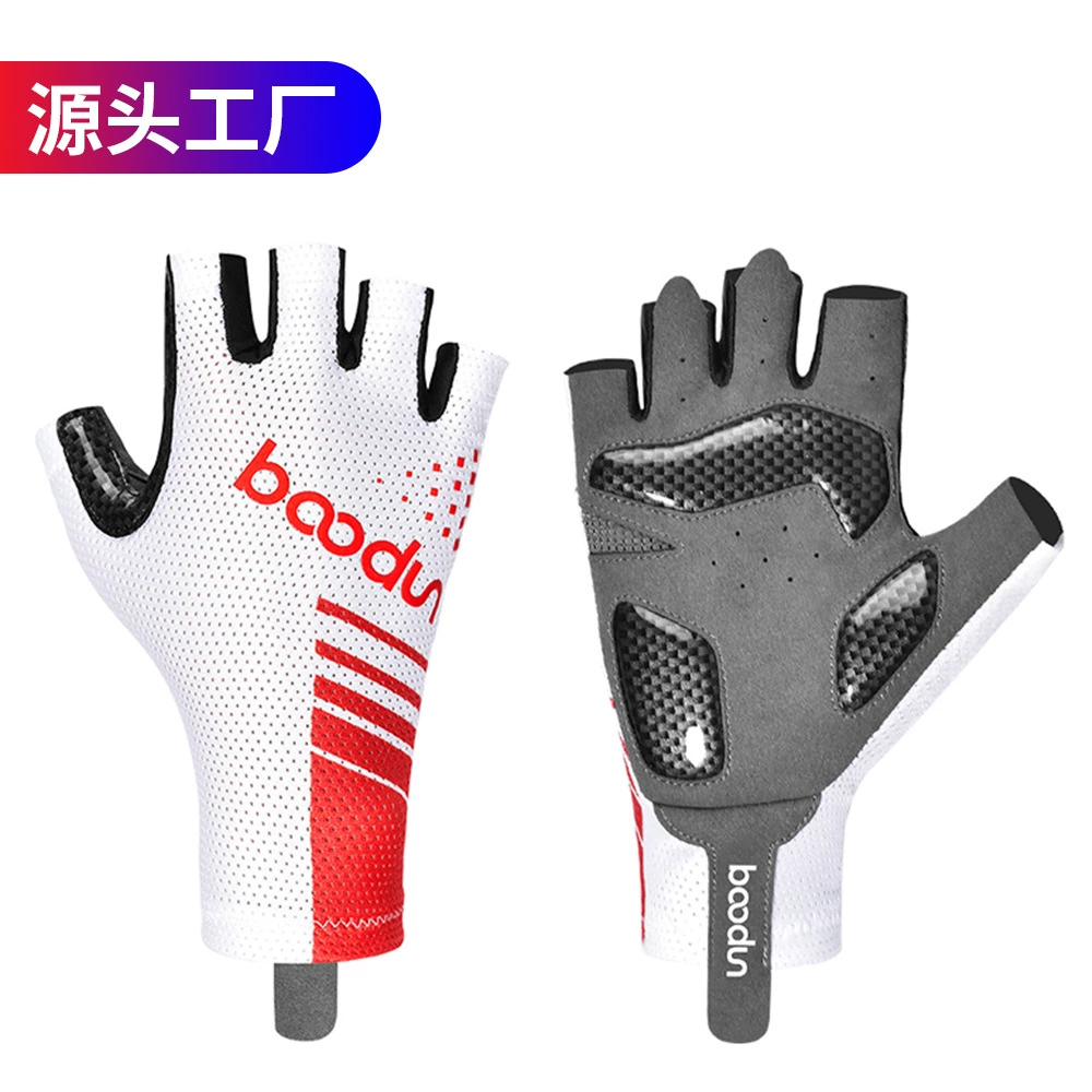 BOILDEG/варочные Новые перчатки для верховой езды, уличные тонкие впитывающие пот велосипедные амортизирующие перчатки для верховой езды на полпальца