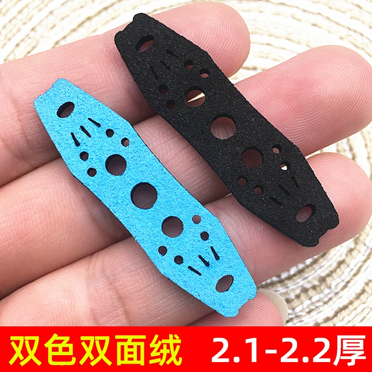 Новый двухцветный супер-Волоконный кожаный карман для рогатки с тремя отверстиями и рамкой без рамки, глушитель, плоский кожаный круглый кожаный карман, нескользящий, износостойкий