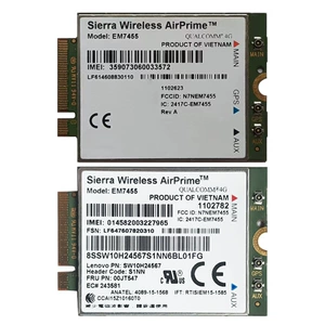 SIERRA EM7455DW5811eDELL/ThinkPad4GM.2 Договорной интерфейс M.2, беспроводной модуль 4G