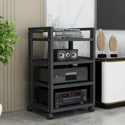 Cabinet Removable Cd Speaker | Electric car big tripod - 60-long-type-a-4-layer-black-frame-black