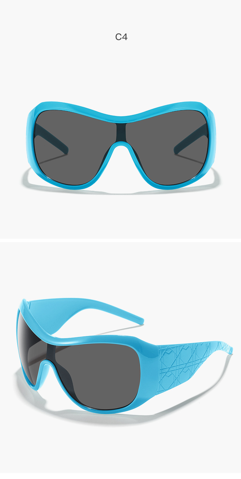 90g Weight Full Frame Glasses Structure Sunglasses Classification Ac, UV400 Protection Lens Material Square Glasses Style Outdoor, Travel Occasion Solid Color Pattern Unisex Gender Retro, Punk Style Grey, Black Color Retro Punk Solid Color Ac UV400 Protection Square Full Frame Women's Sunglasses 12